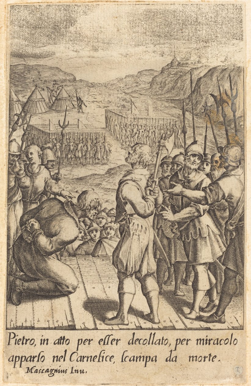 cellat by Jacques Callot after Donato Mascagni