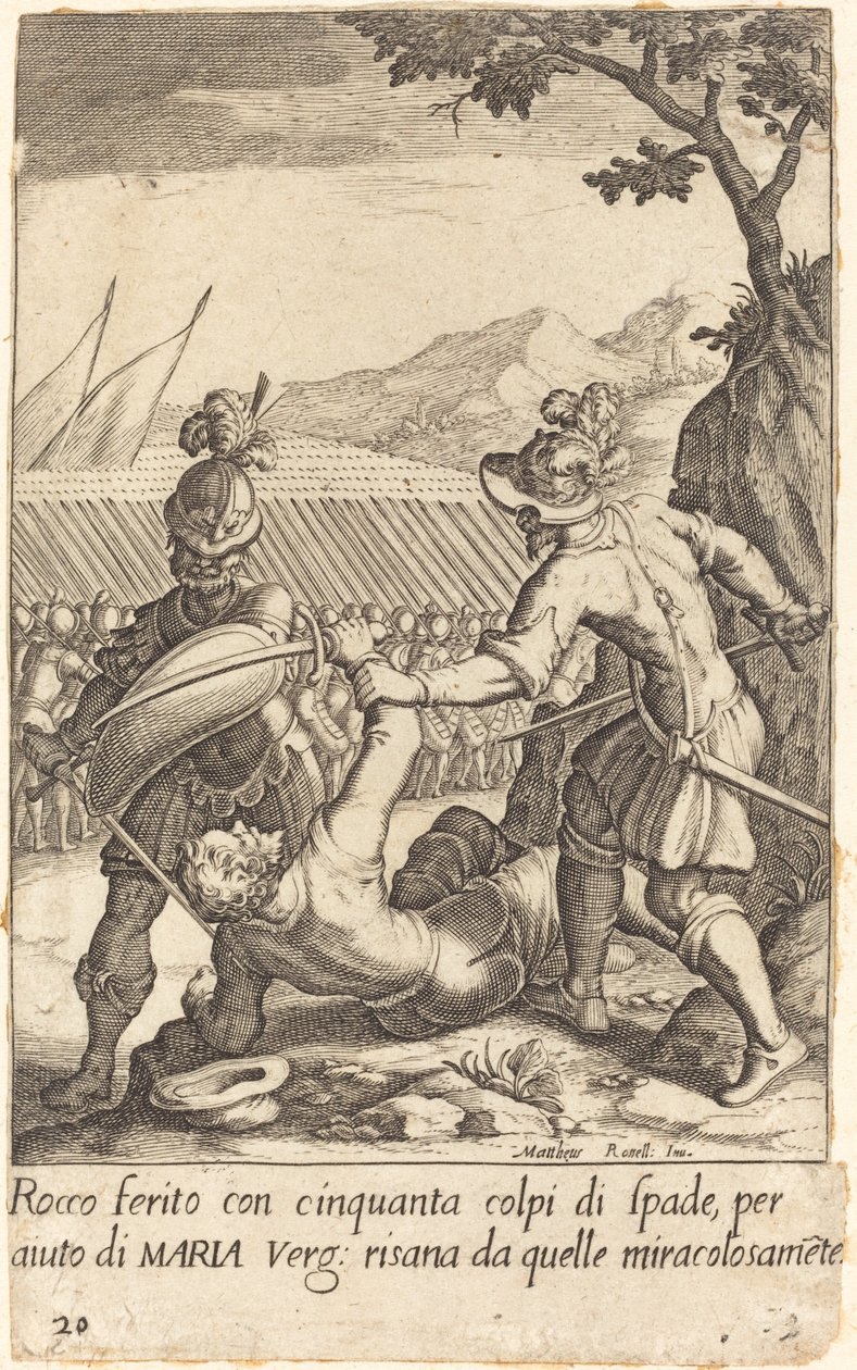 roko by Jacques Callot after Matteo Rosselli