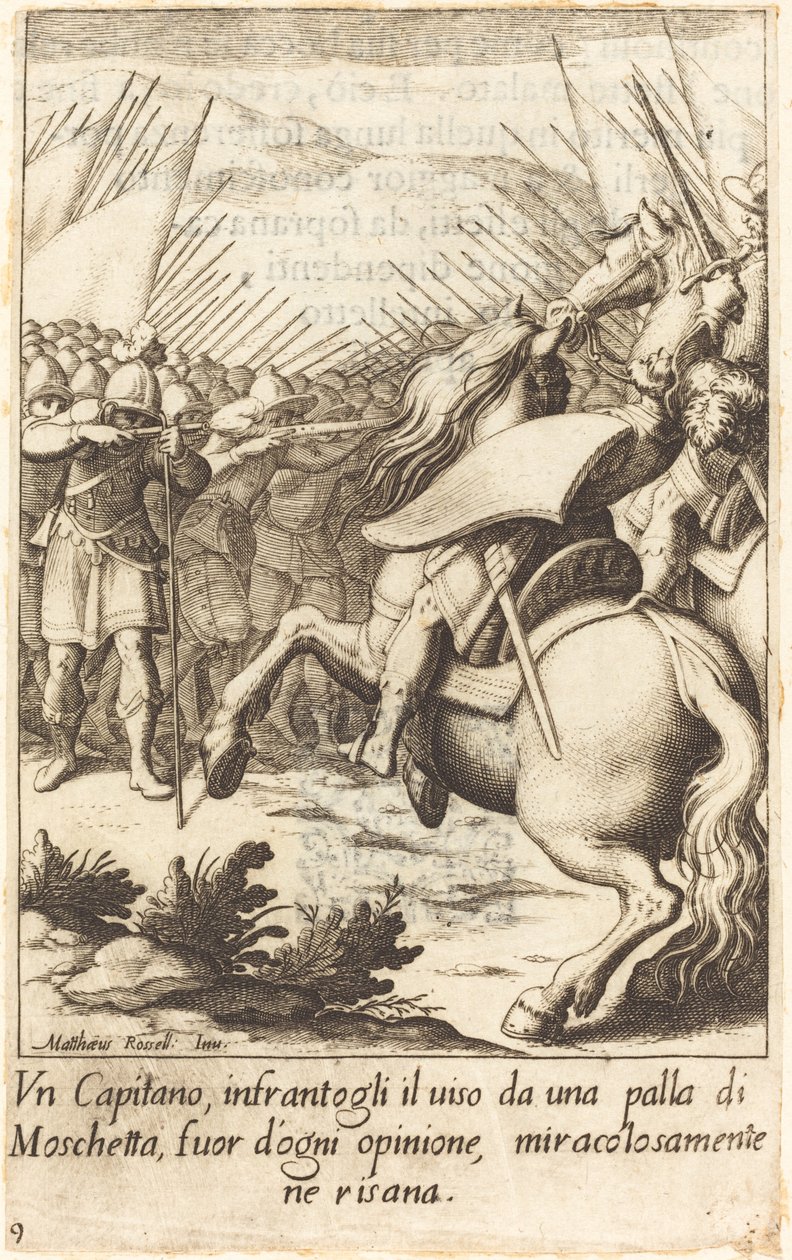 Kaptan by Jacques Callot after Matteo Rosselli