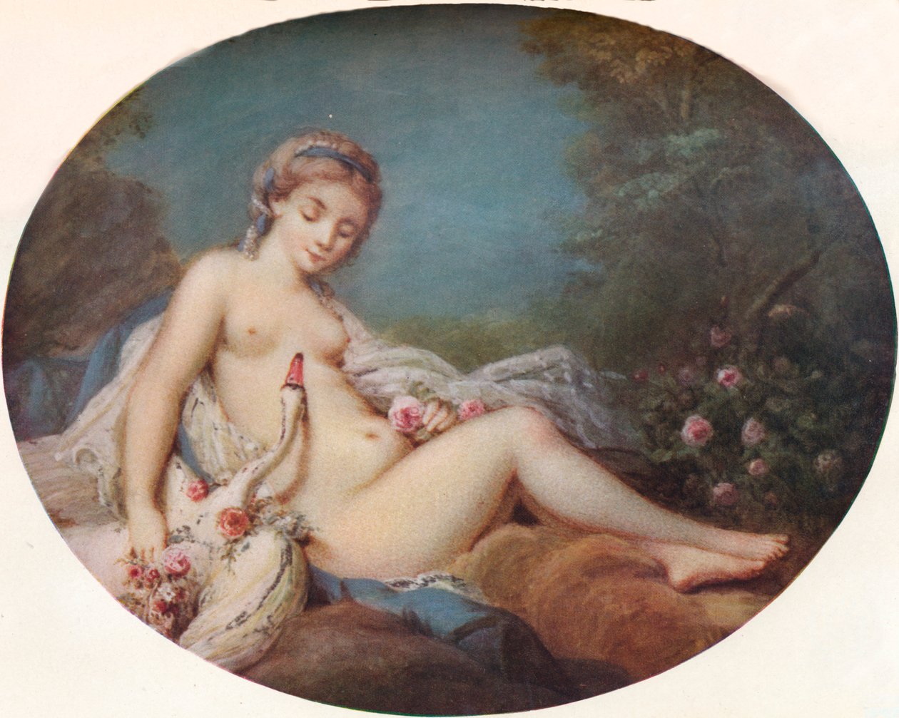 Leda, 18. yüzyıl, 1917 by Jacques Charlier