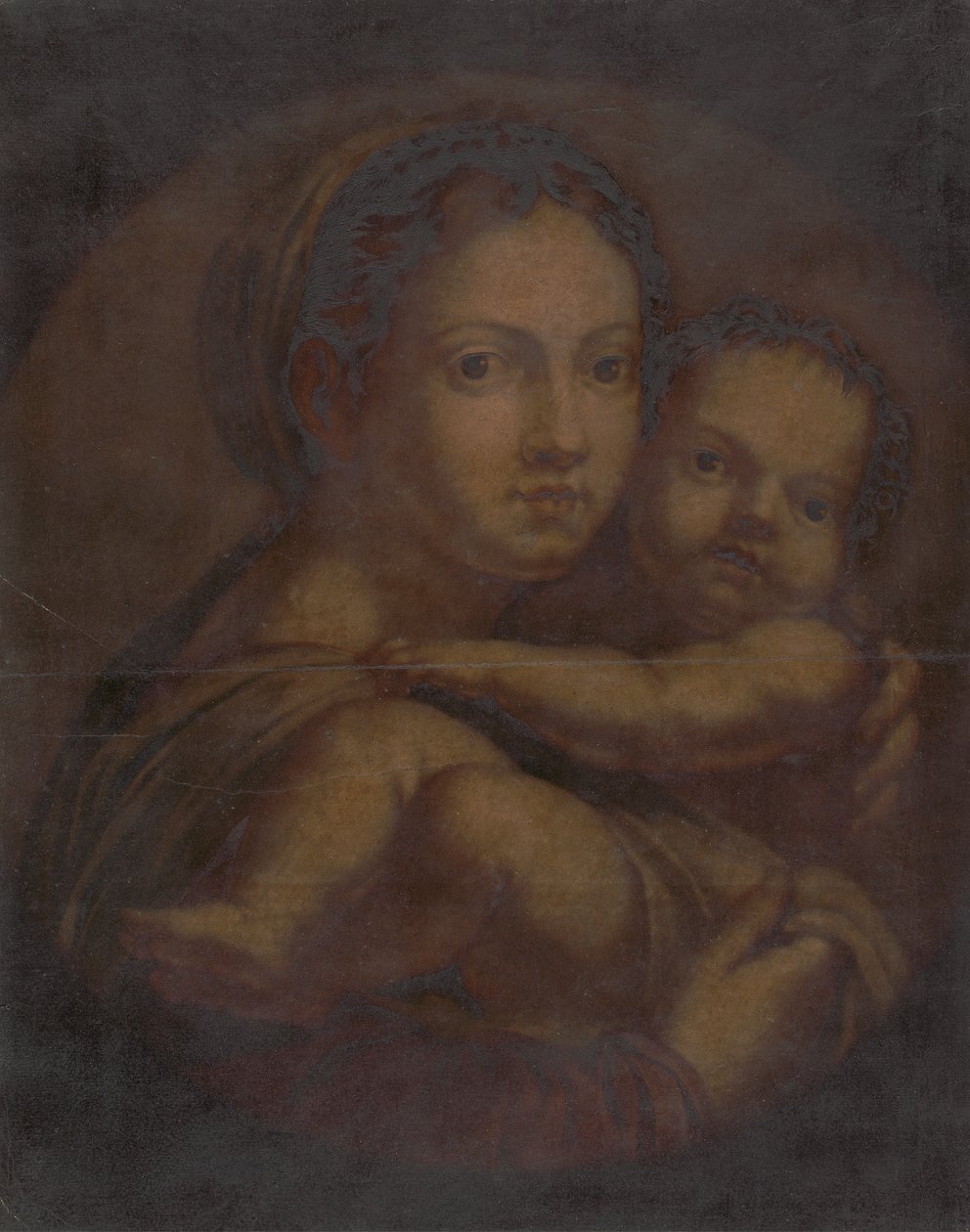 Bakire ve Çocuk by Jacques Christophe Le Blon
