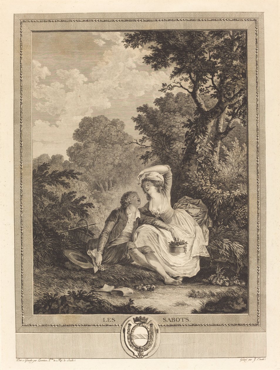 toynaklar by Jacques Couché after Nicolas Lavreince
