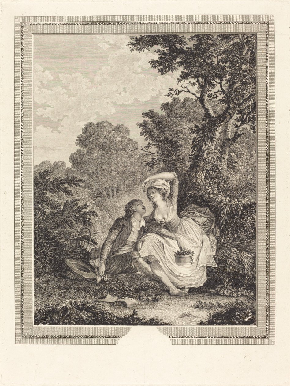 toynaklar by Jacques Couché after Nicolas Lavreince