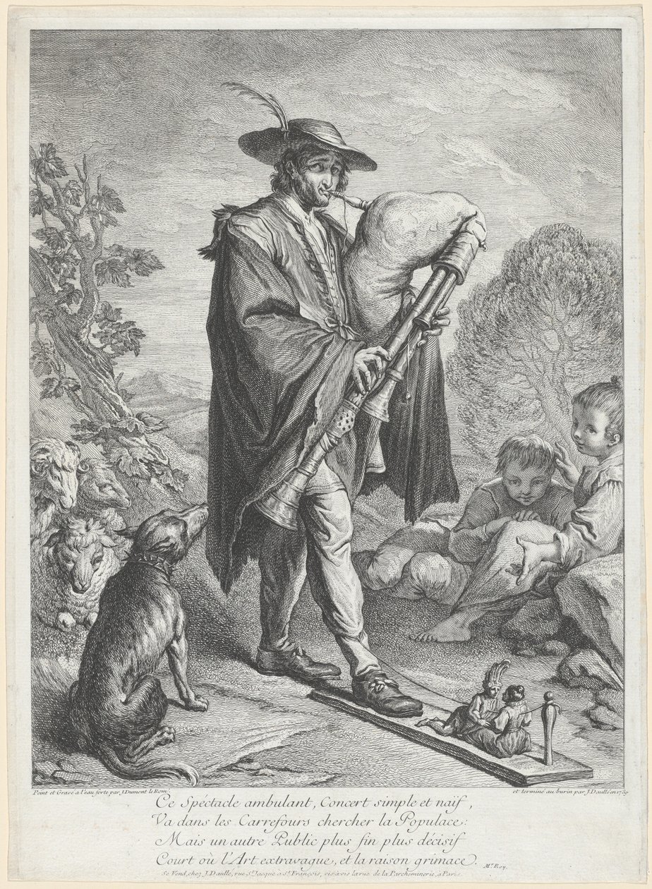 gaydacı by Jacques Dumont Le Romain, finished by Jean Daullé