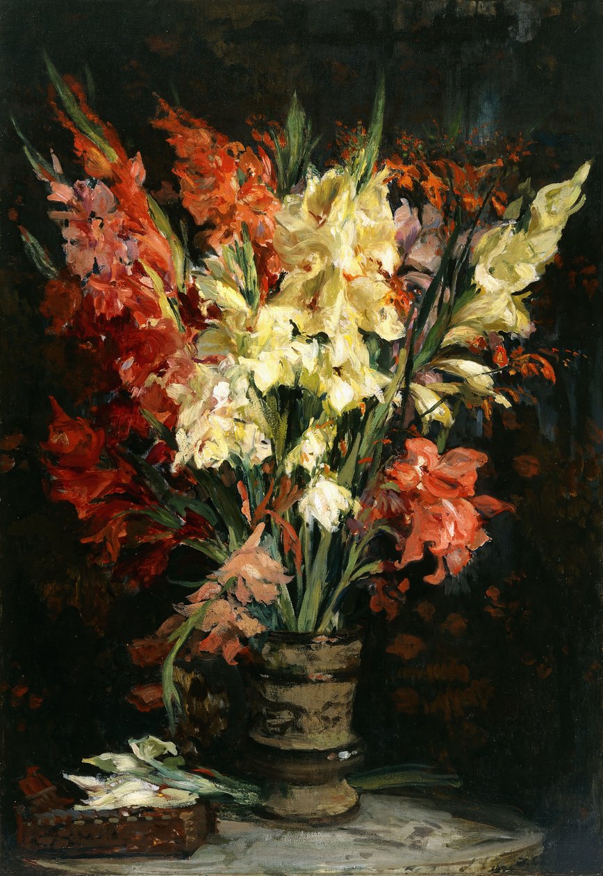 Gladioli, 1924 by Jacques Emile Blanche