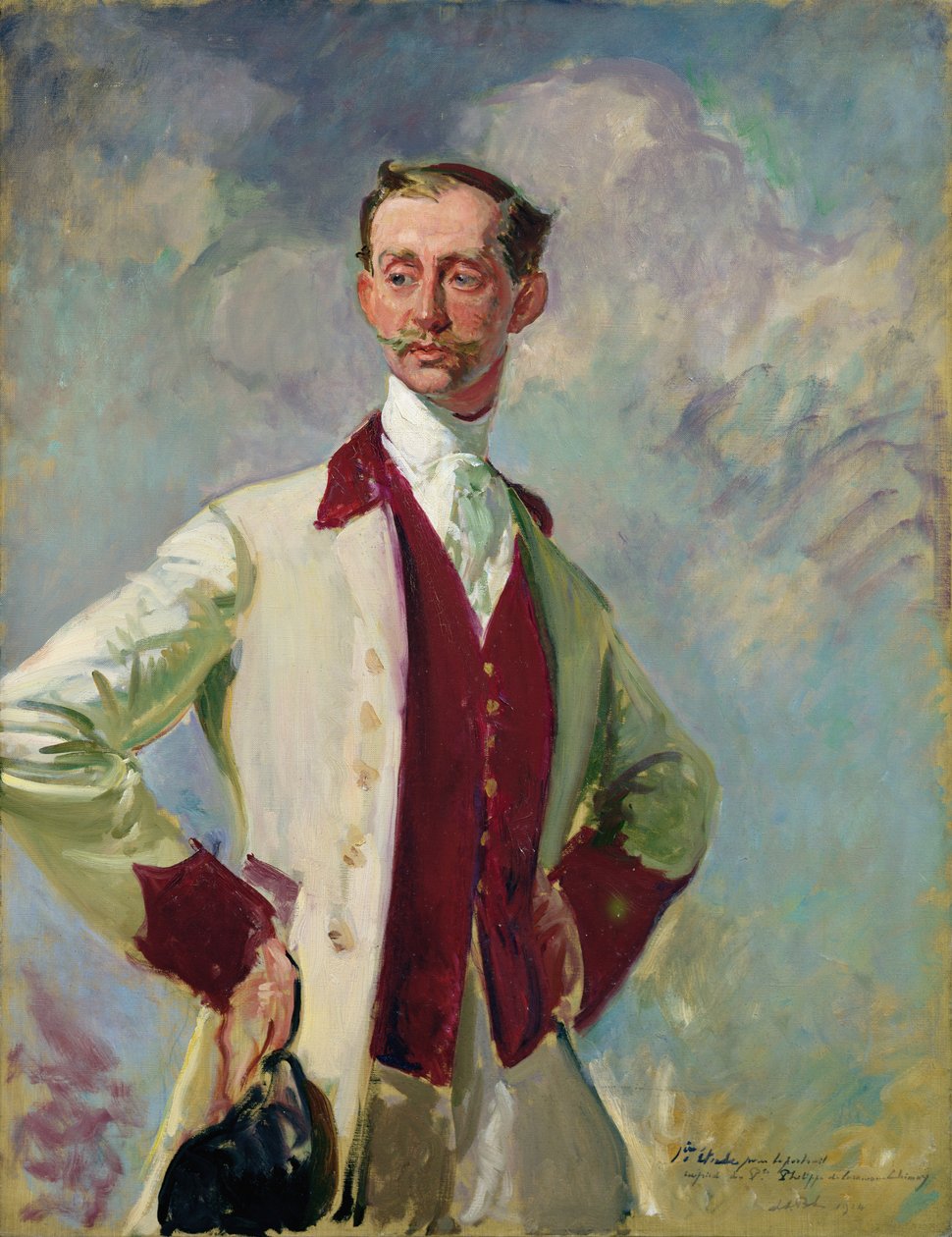 Joseph-Philippe-Francois de Riquet, Caraman-Chimay Prensi by Jacques Emile Blanche