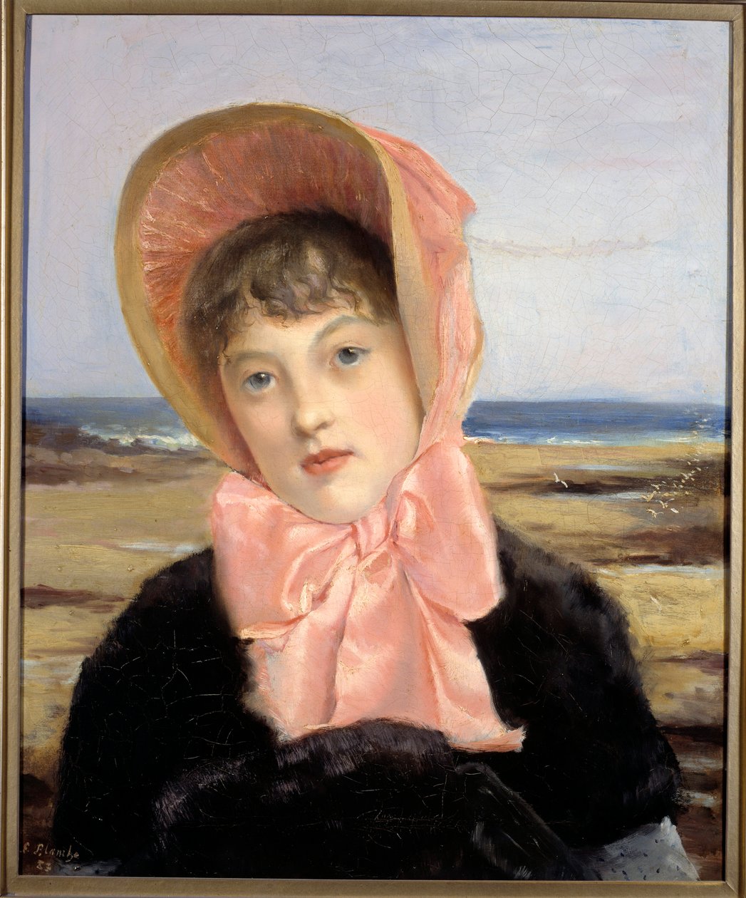 Jacques Emile (Jacques-Emile) Blanche (1861-1942) tarafından pembe capeline by Jacques Emile Blanche
