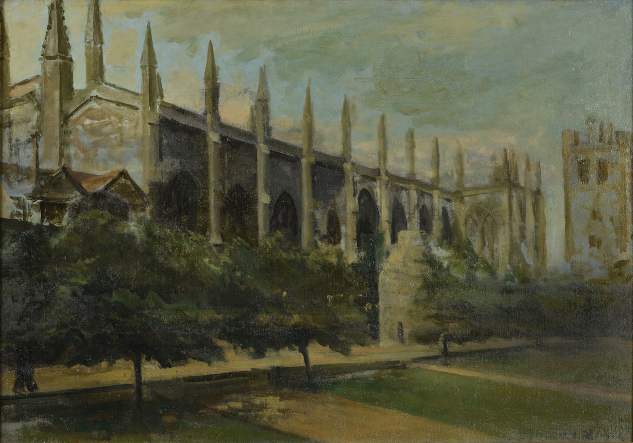 Yeni Kolej, Oxford by Jacques Emile Blanche