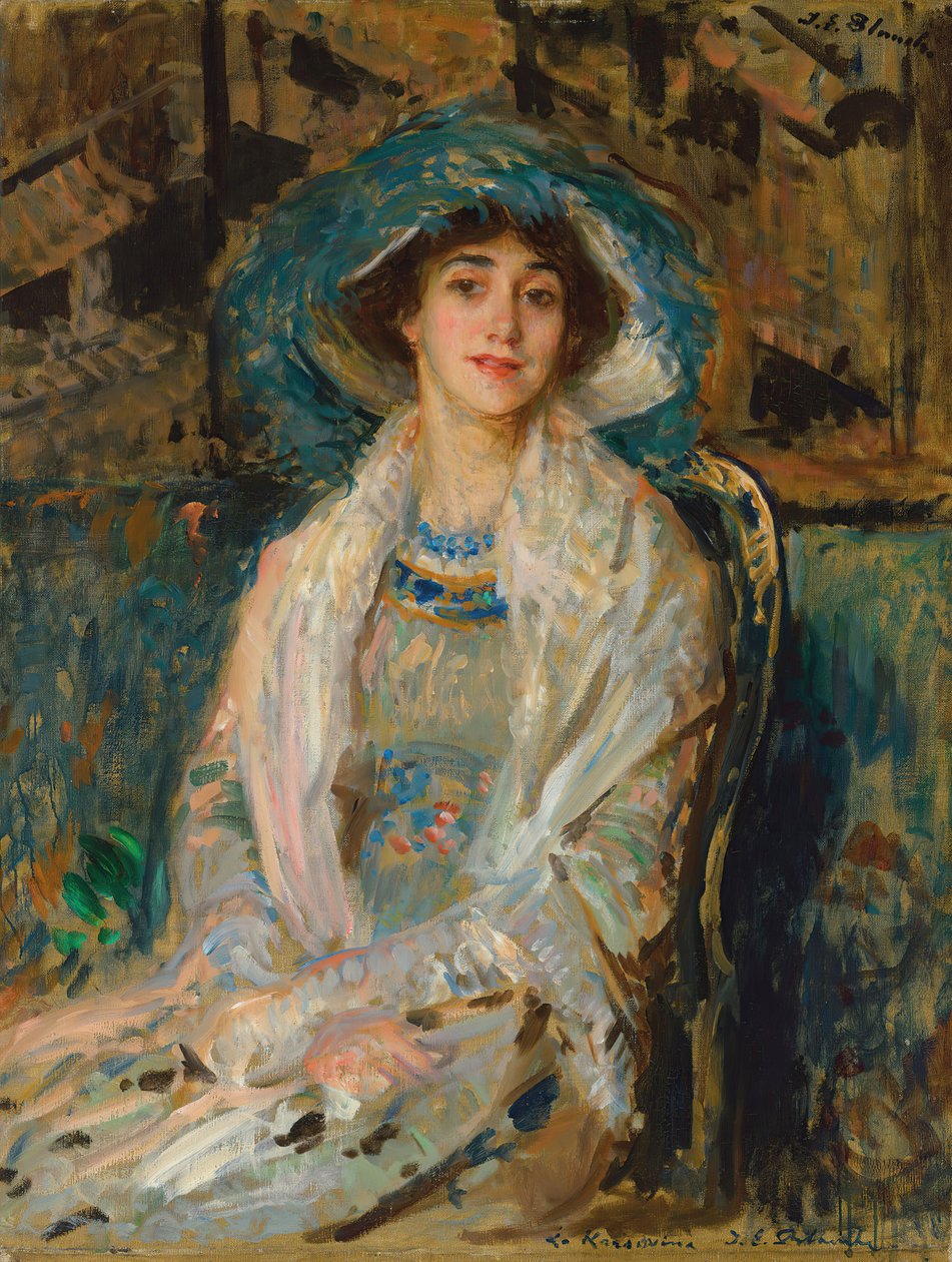 Bale dansçısı Tamara Karsavina