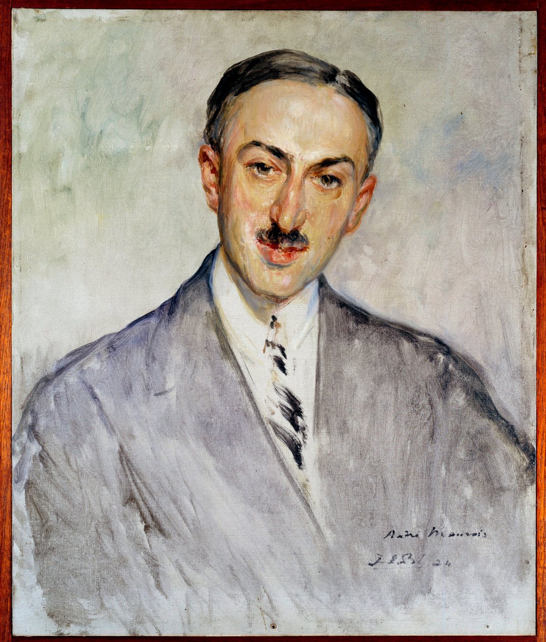 Emile Herzog dit Andre Maurois (1885-1967), Fransız yazar Resim çalışması Jacques Emile (Jacques-Emile) Blanche (1861-1942) 1924 Güneş. 0.5x0.41 m Rouen, Güzel Sanatlar Müzesi by Jacques Emile Blanche