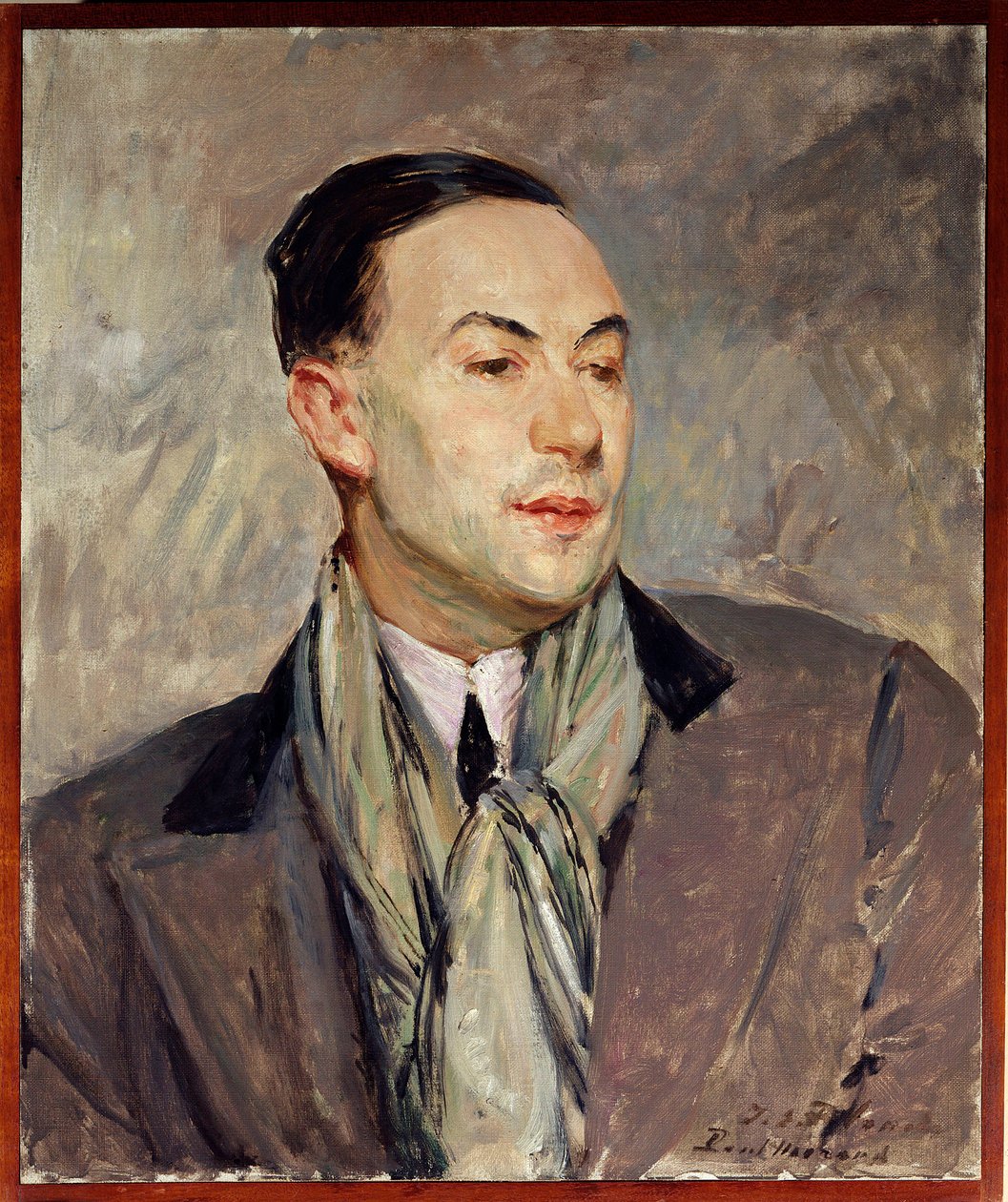 Paul Morand (1888-1976) portresi için çalışma Jacques Emile (Jacques-Emile) Blanche (1861-1942) Dim. 0,54 x 0,45 m Rouen. güzel Sanatlar Müzesi by Jacques Emile Blanche