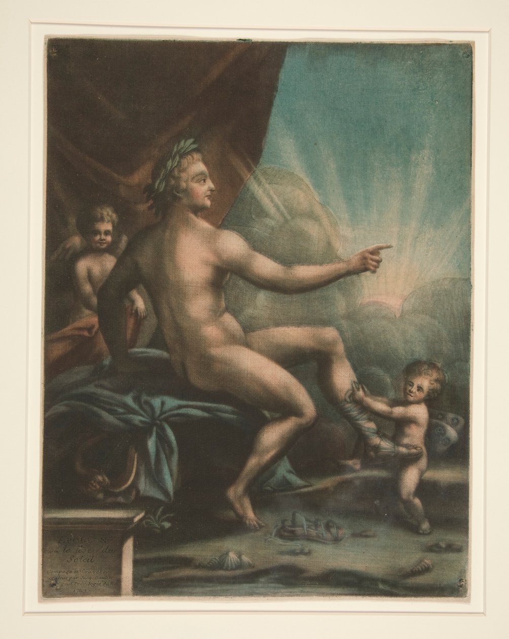 Apollon le lev? du soleil (Apollo veya Güneş Yükseliyor) by Jacques Fabien Gautier dAgoty