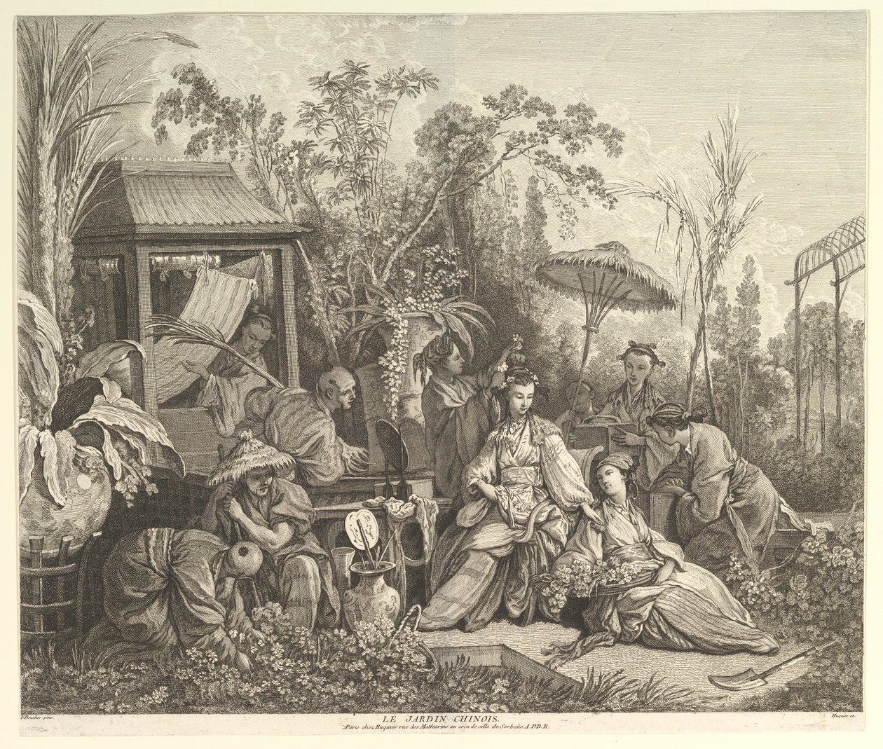 Çin Bahçesi, 1743