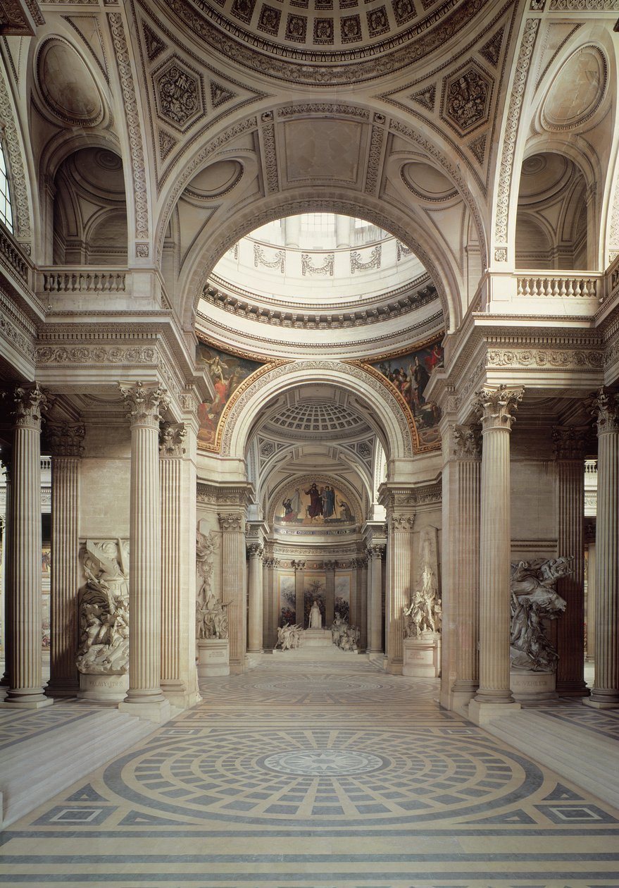 İç görünüm, 1764-1812 by Jacques Germain Soufflot