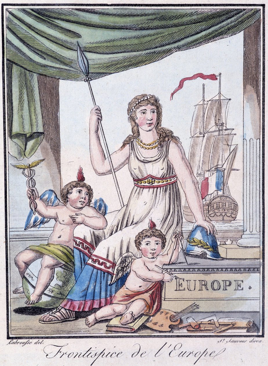 Frontispice of Europe - Grasset St Sauveur