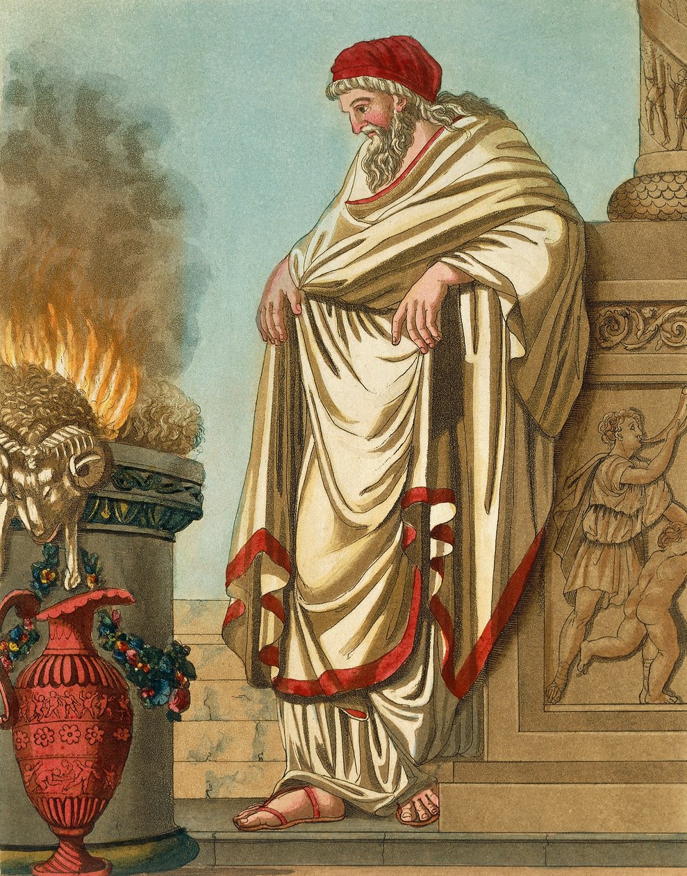 Grand Pontiff, Jacques Grasset de Saint-Sauveur (1757-1810), Antik Roma