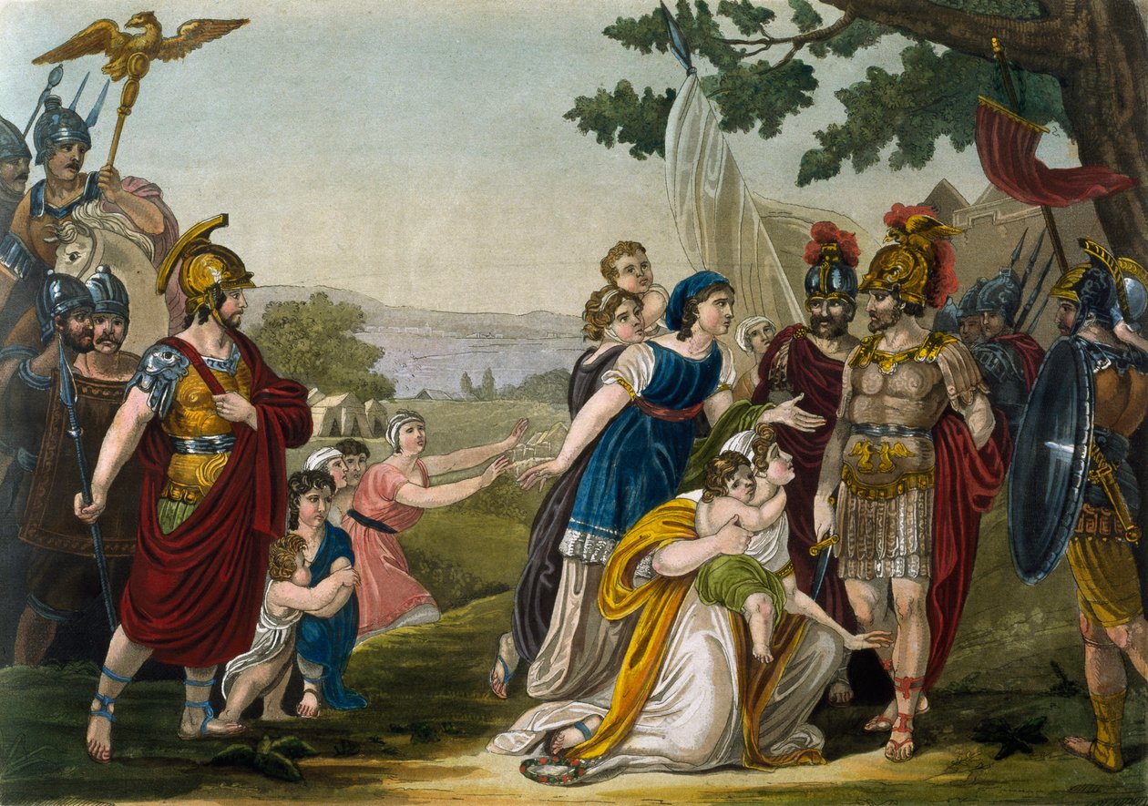 Sabine Kadınlarına Tecavüz, Jacques Grasset de Saint-Sauveur (1757-1810), Antik Roma