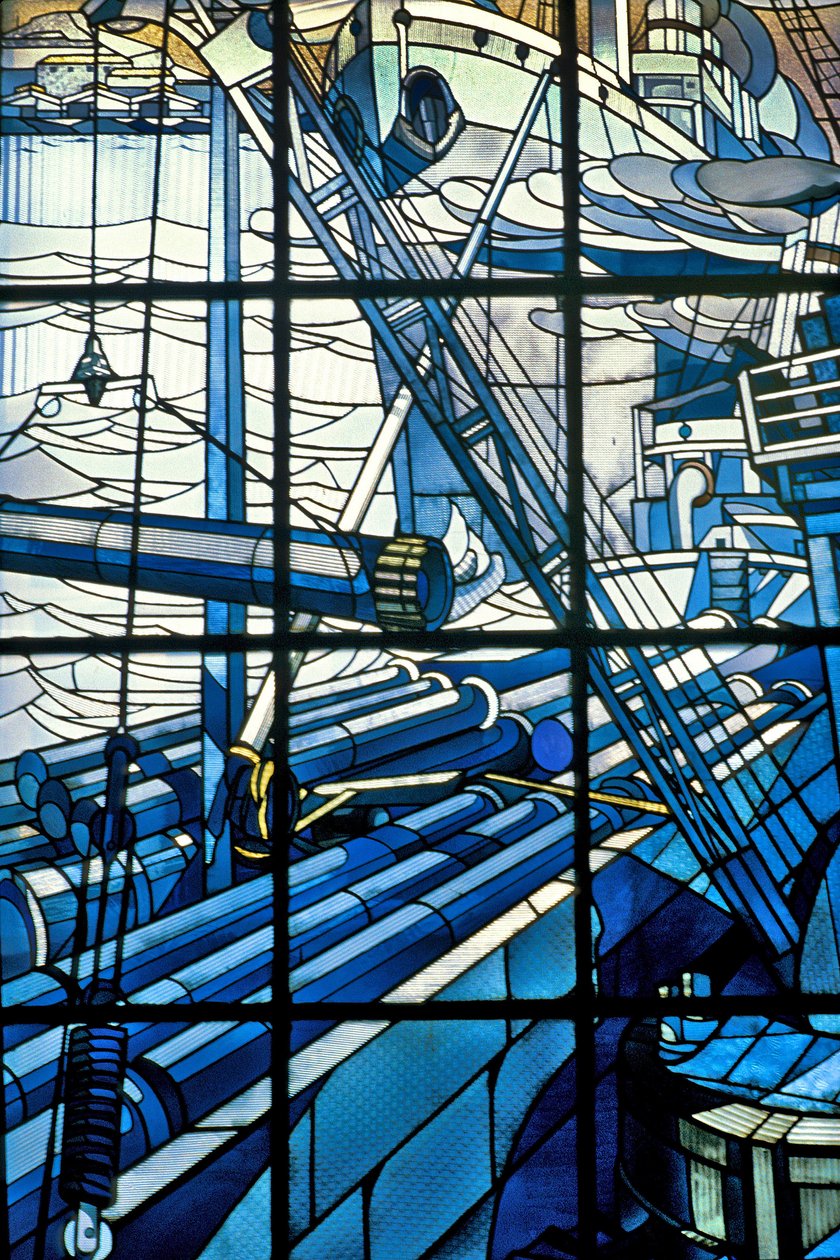 Nancy (bölüm 54), Art Nouveau, Vitray pencereler Jacques Gruber (1870-1936), Pont a Mousson