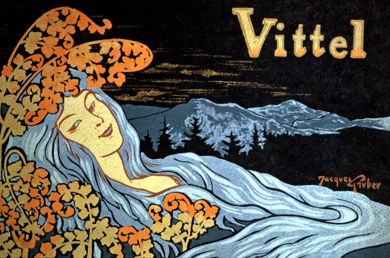 Vittel, termal şehir by Jacques Gruber