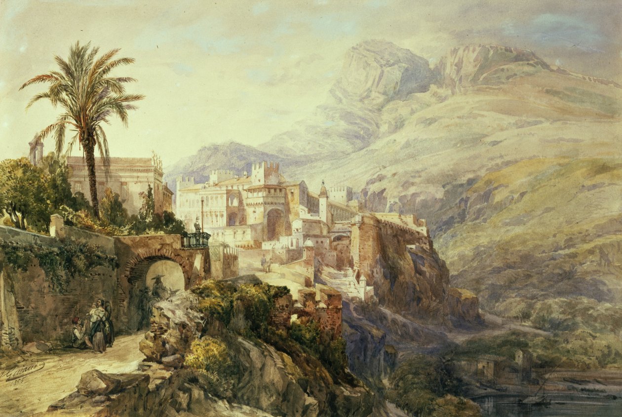 Fas Manzarası by Jacques Guiaud