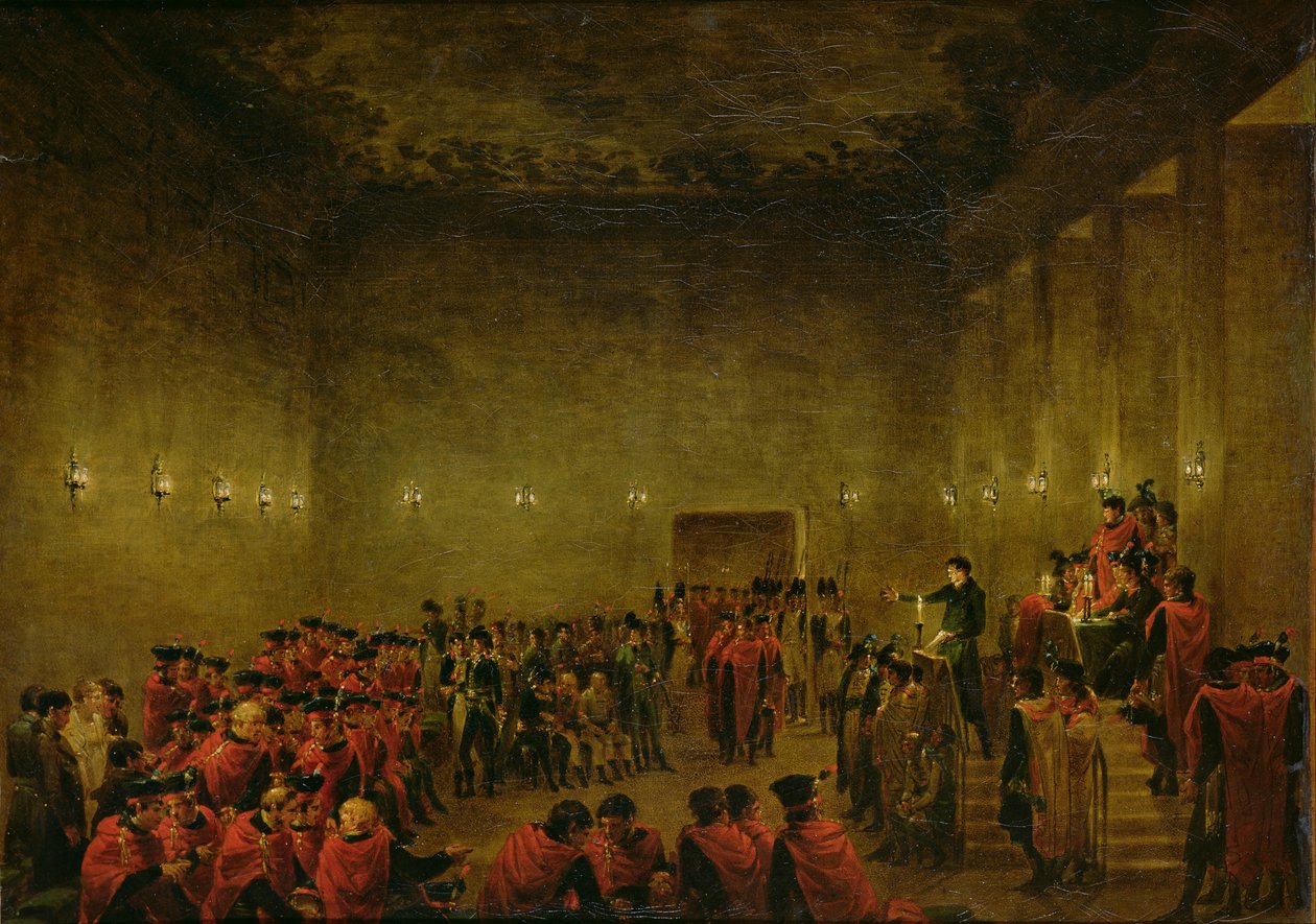 18 Brumaire Bir VIII by Jacques Henri Sablet