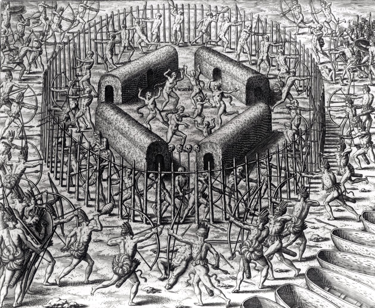 Johannes Staden, Theodore de Bry (1528-98) tarafından 