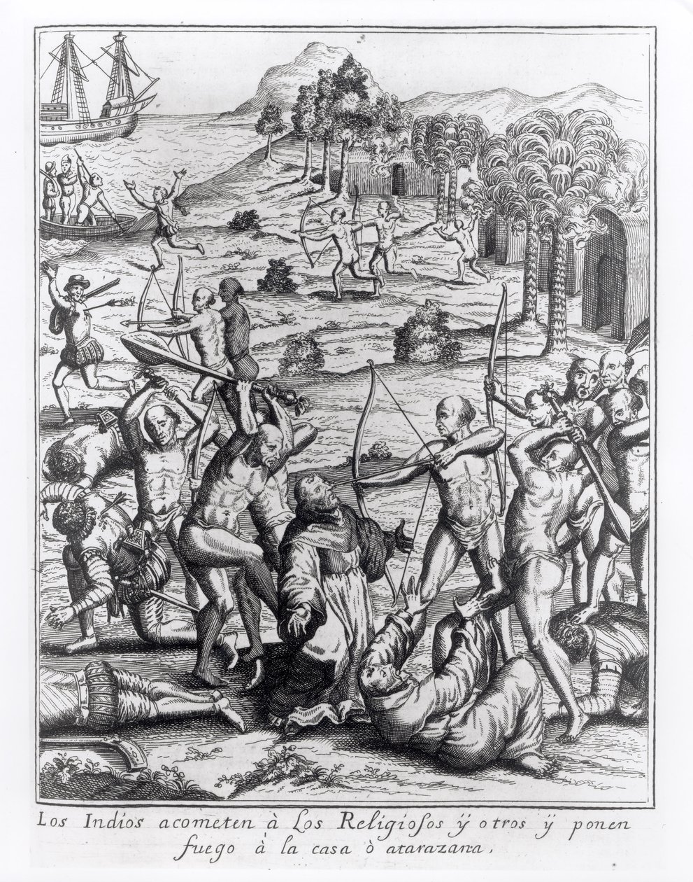 Theodor de Bry (1528-98) tarafından yazılan ve oyulan 