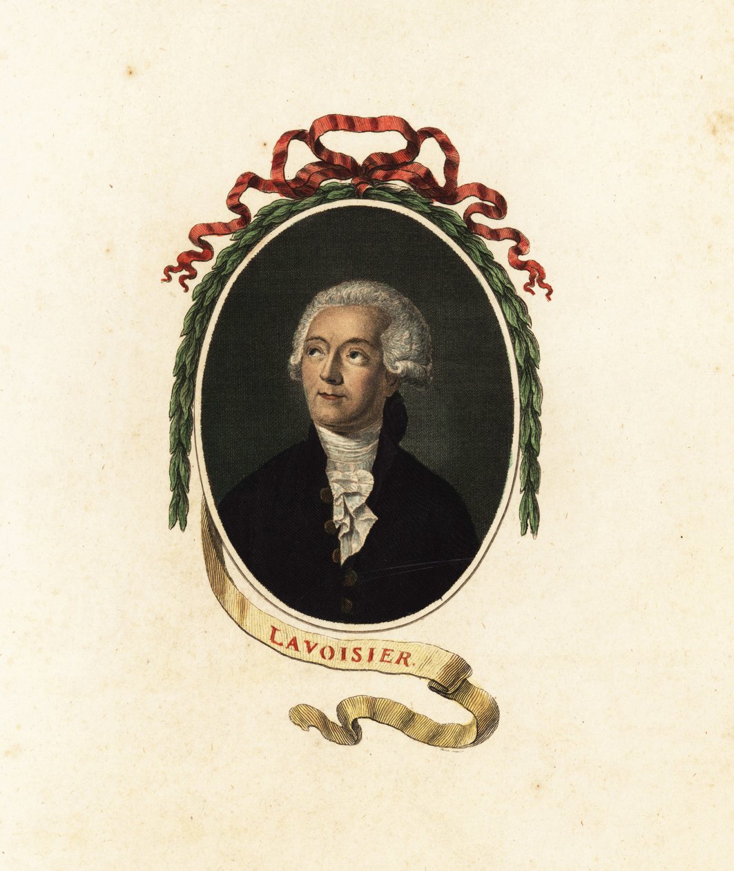 Antoine Lavoisier, Fransız kimyager, ekonomist ve asilzade.1805 (gravür) by Jacques Louis (after) David
