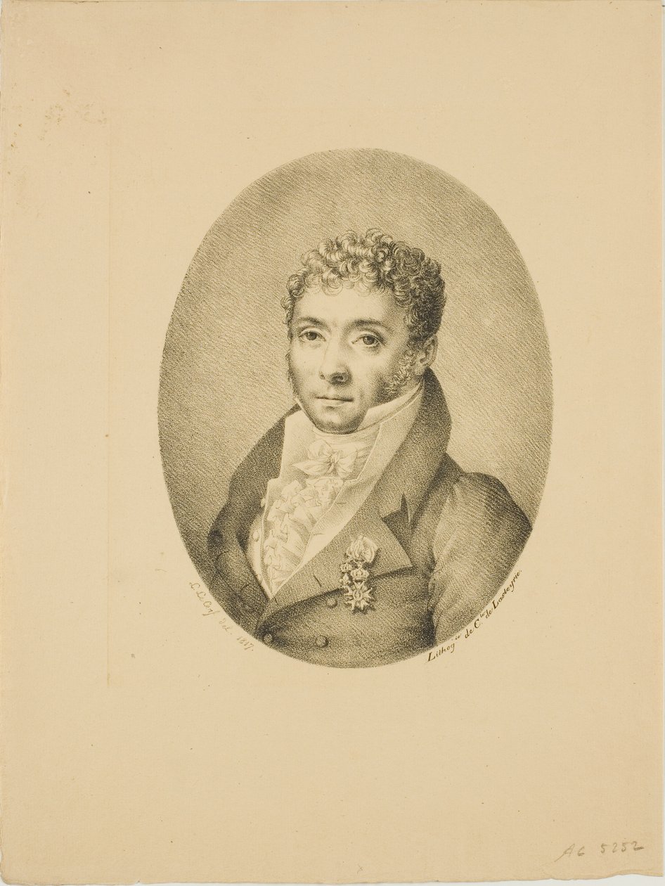 Bir Adamın Portresi by Jacques Louis Constant Le Cerf