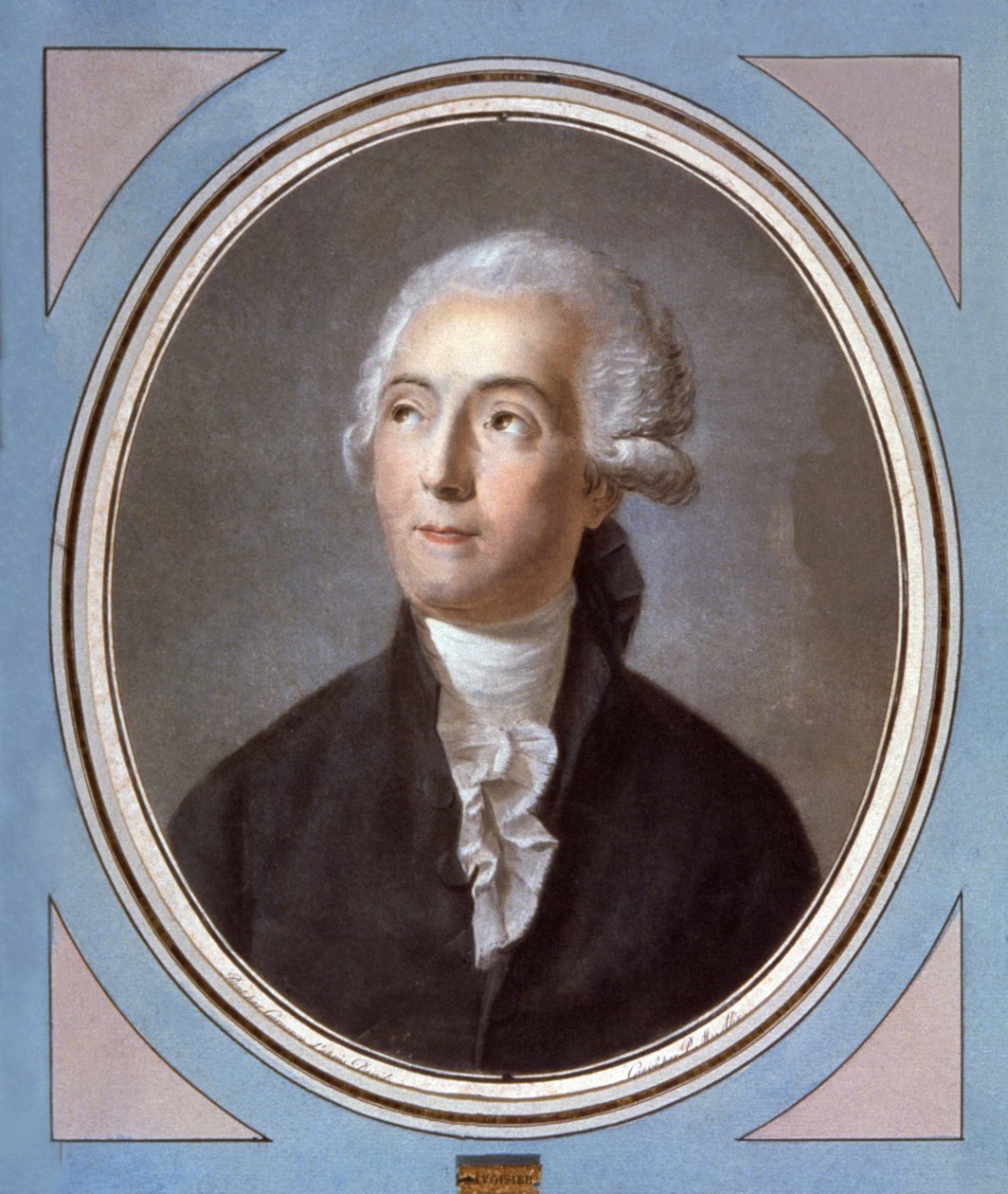 Antoine Lavoisier. vs. 1790 (resim) by Jacques Louis David