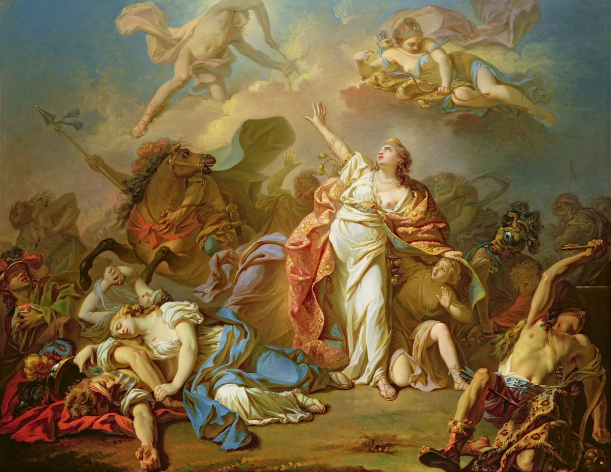Apollo ve Diana, Niobe