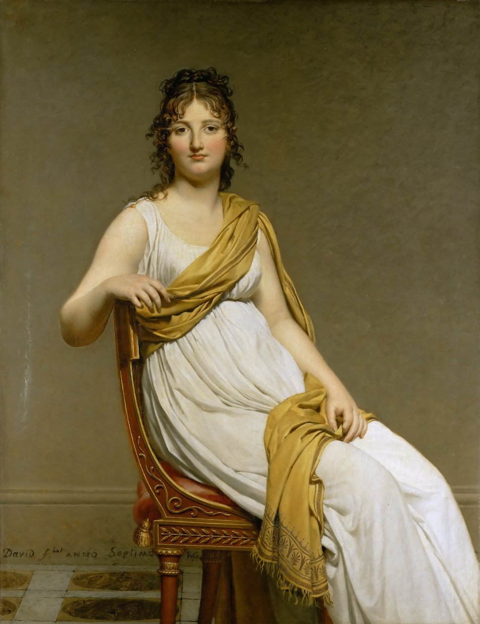 Henriette Delacroix doğumlu Madam Raymond de Verninac