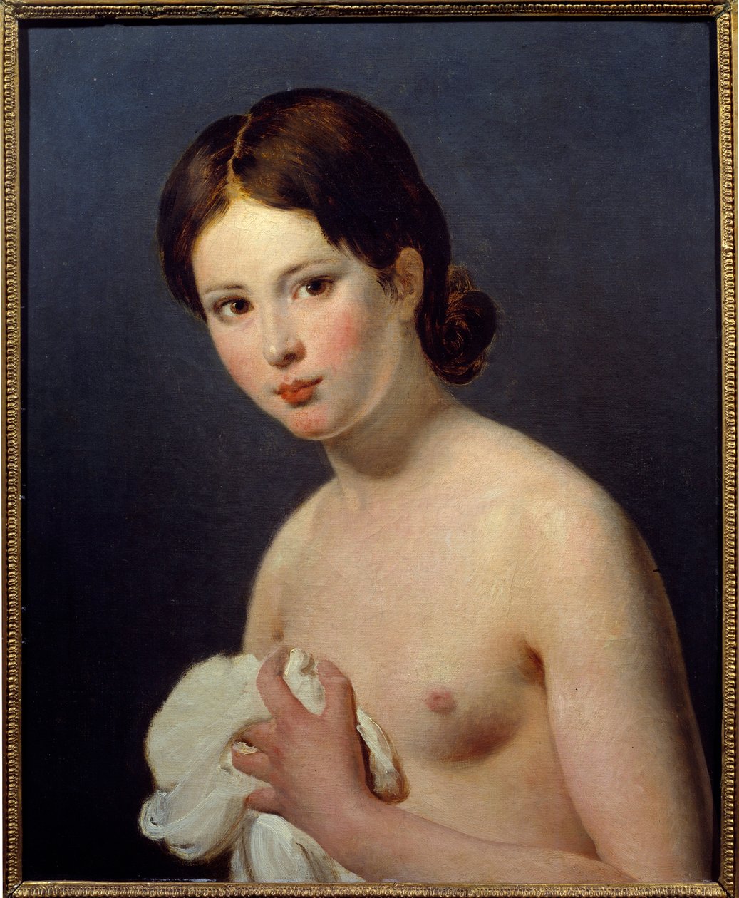 Genç bir kızın portresi. Jacques Louis David