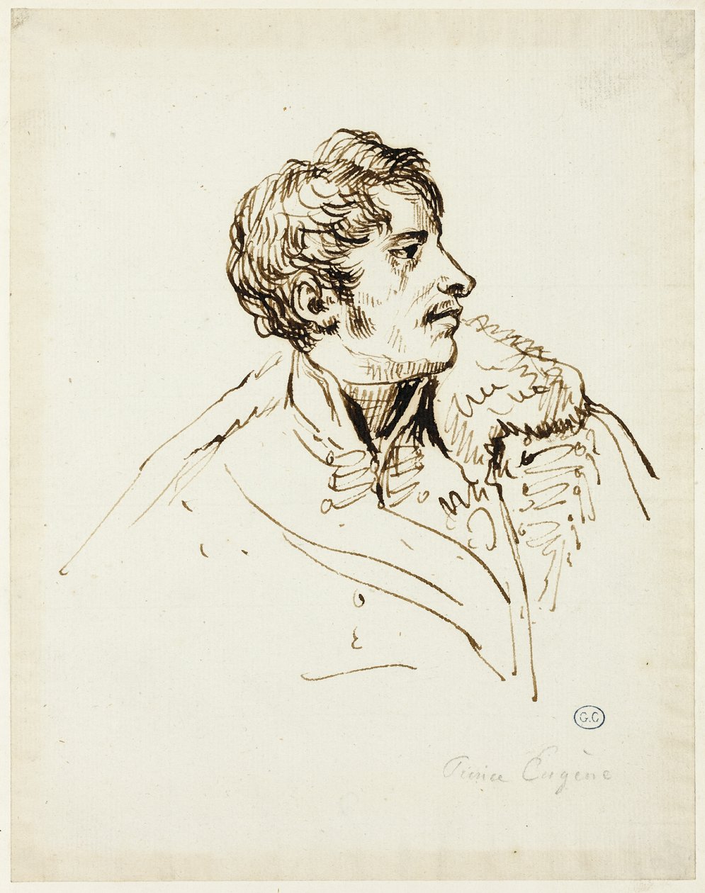 Kartal Dağıtım Çalışması, Prens Eugene de Beauharnais by Jacques Louis David