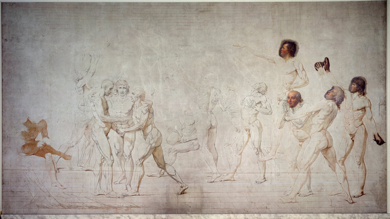 Palmiye oyununun yemini (20 Haziran by Jacques Louis David