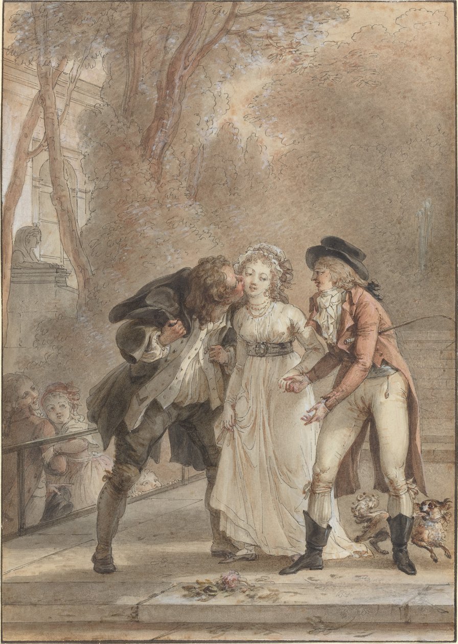 Ödünç Öpücük by Jacques Louis François Touzé