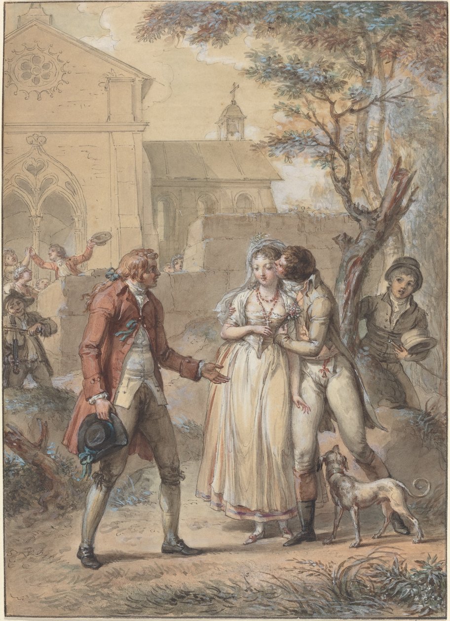 Öpücük Geri Döndü by Jacques Louis François Touzé