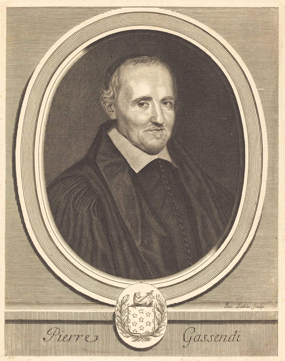 Pierre Gassendi by Jacques Lubin