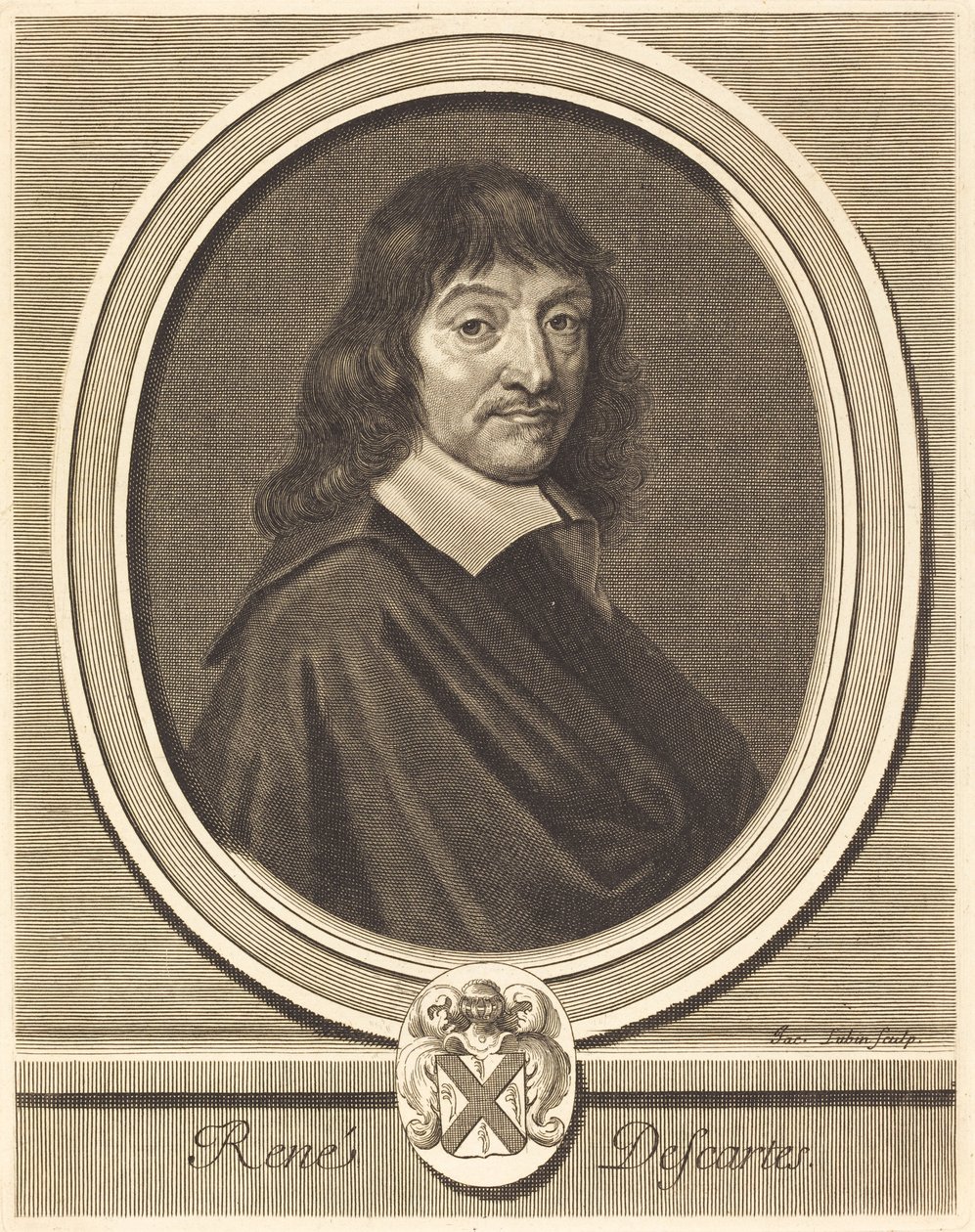 Rene Descartes by Jacques Lubin