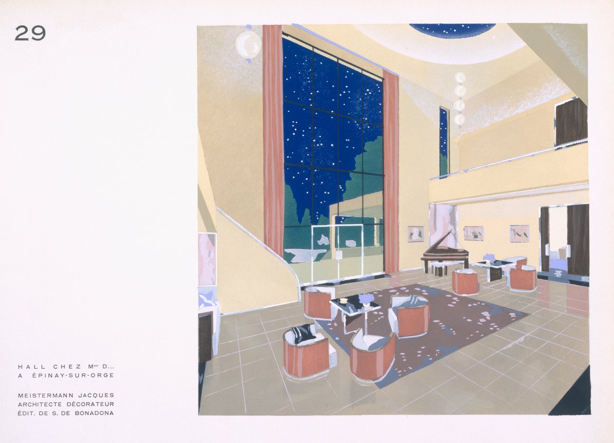 Açık Plan Salon by Jacques Meistermann