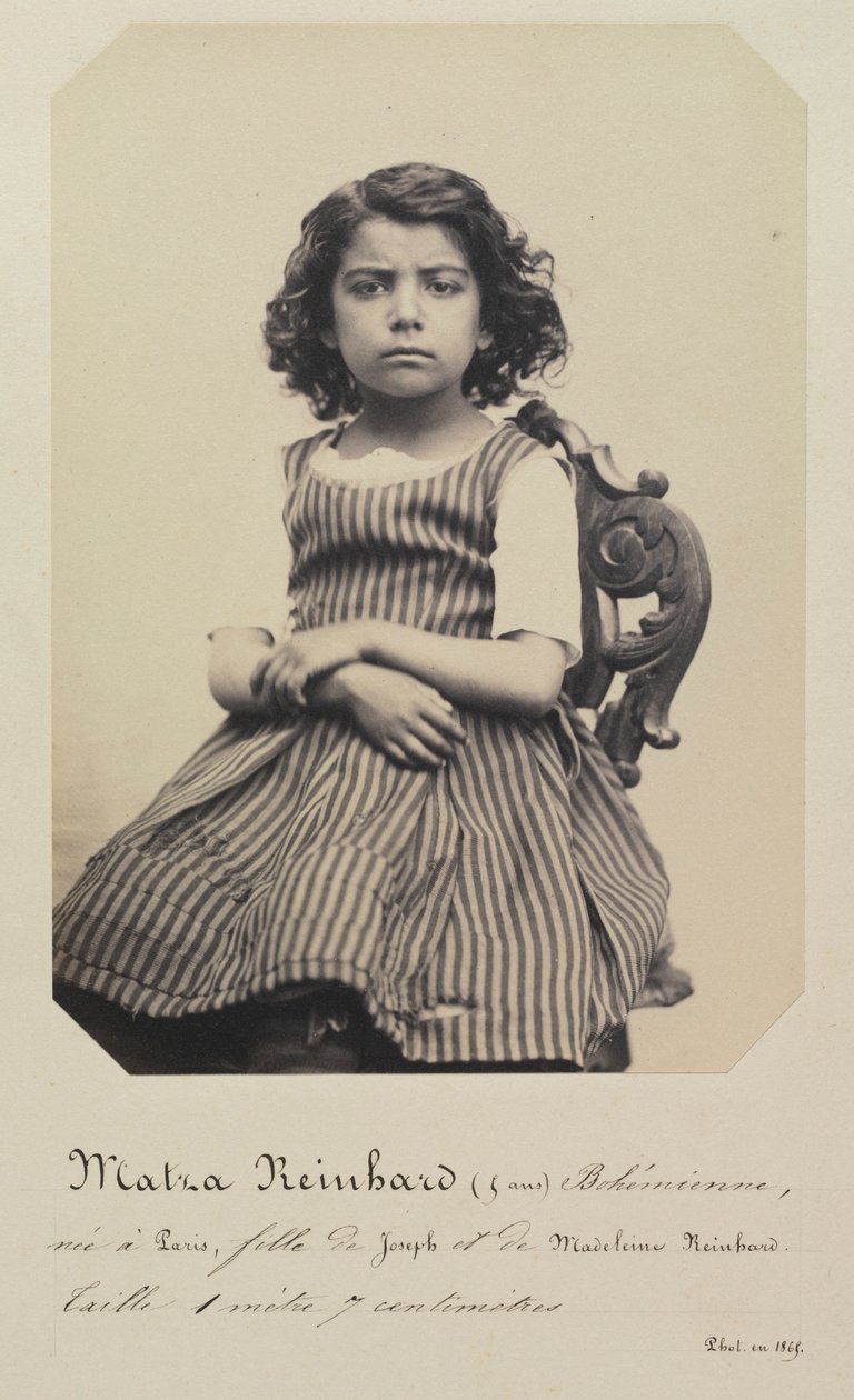 Sadece Reinhardt, 1868. by Jacques Philippe Potteau