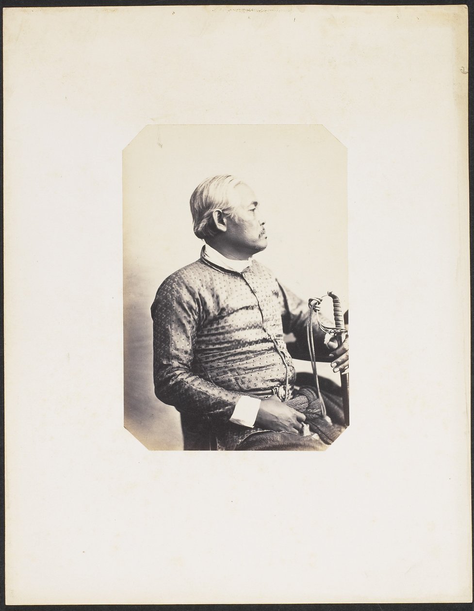 Hluang Indrinontay, 46 yaşında by Jacques Philippe and Rousseau Louis  Potteau