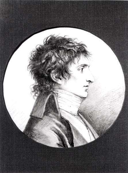 ಲೂಸಿನ್ ಬೊನಾಪಾರ್ಟೆ (1775-1840) ಸಿ.1800 (ಪಿಯರ್ ನಾಯ್ರ್ ಆನ್ ವೆಲ್ಲಂ) ಟರ್ಕ್‌ನ ಭಾವಚಿತ್ರ by Jacques Reattu
