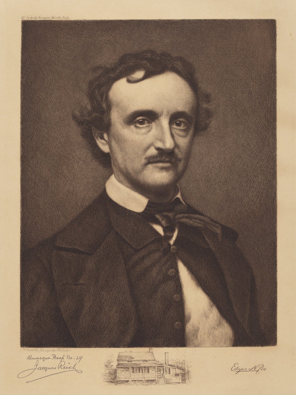 Edgar Allen Poe by Jacques Reich