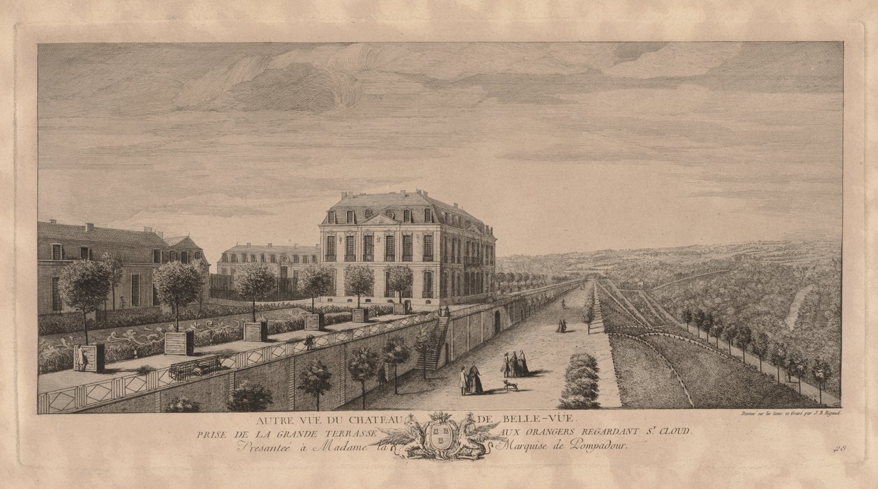 Chateau Bellevue. by Jacques Rigaud