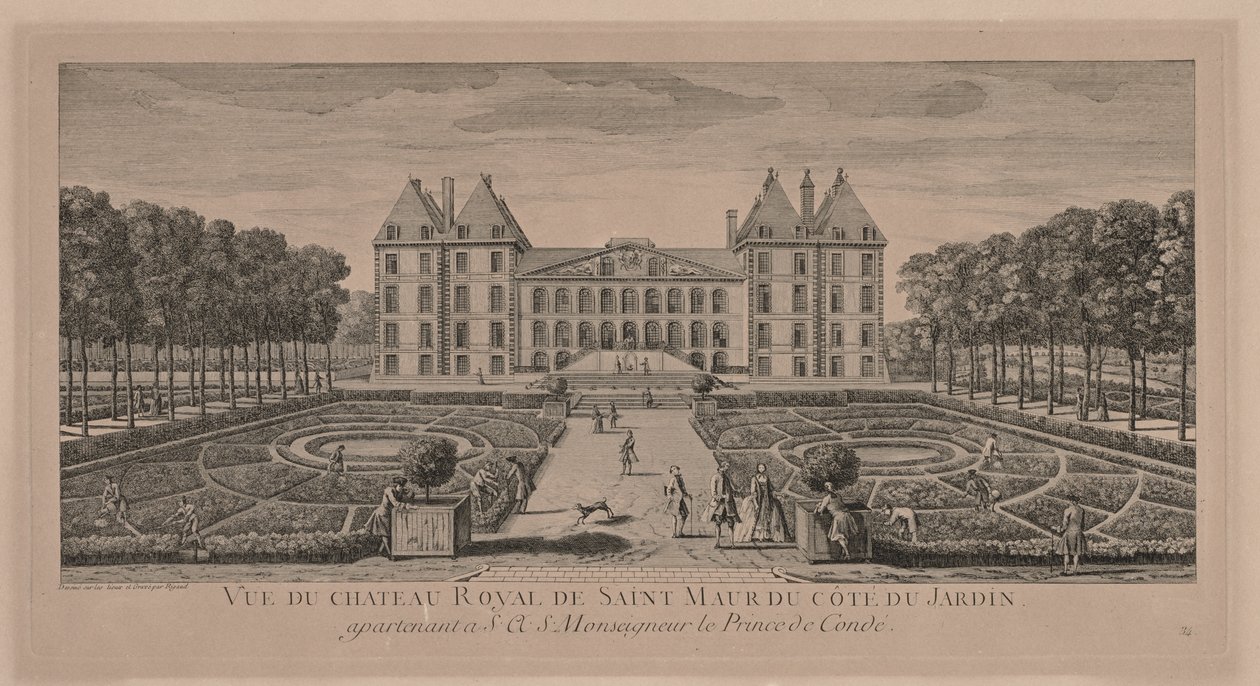 Chateau St. Maur by Jacques Rigaud