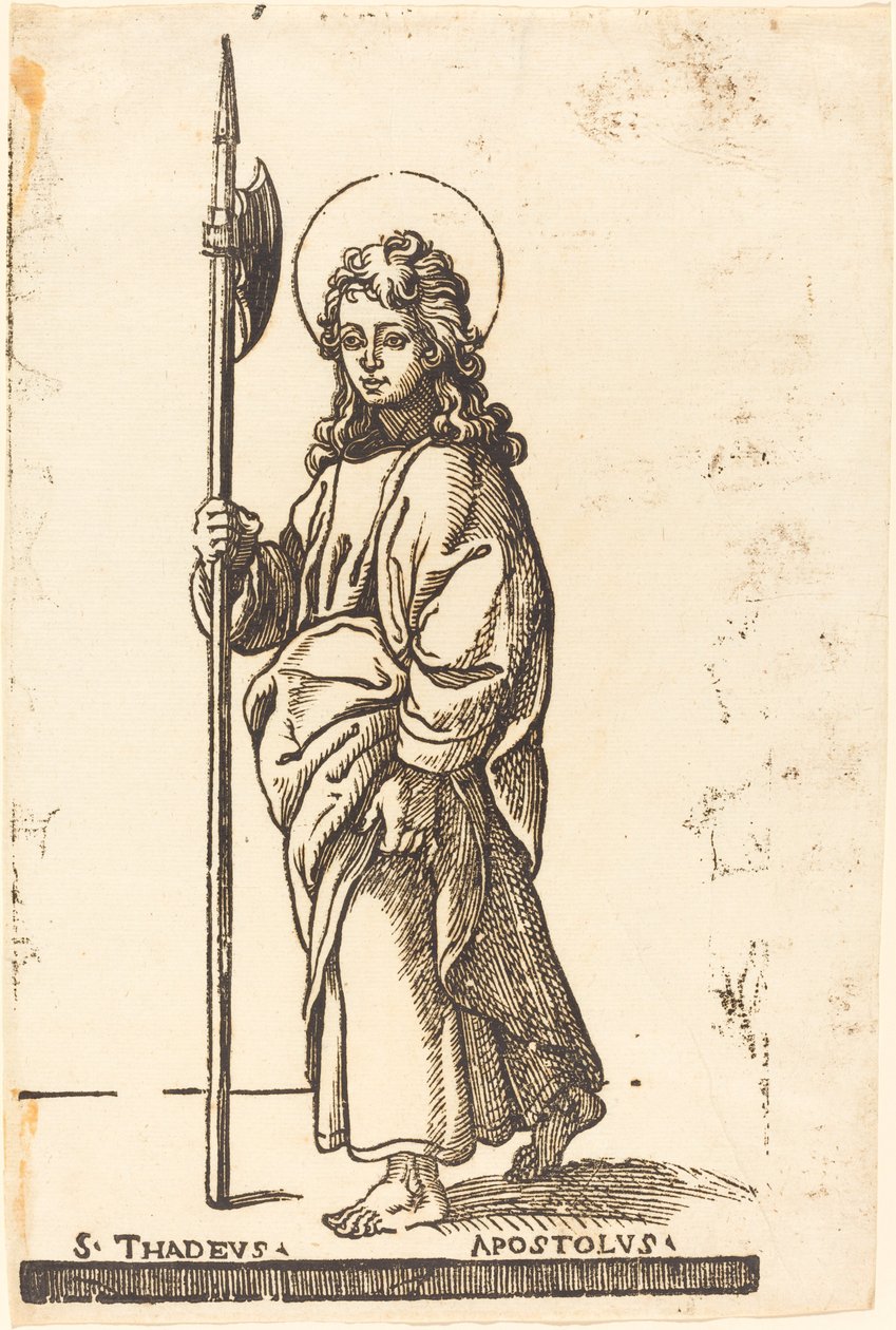 Aziz Jude (Thaddeus) by Jacques Stella