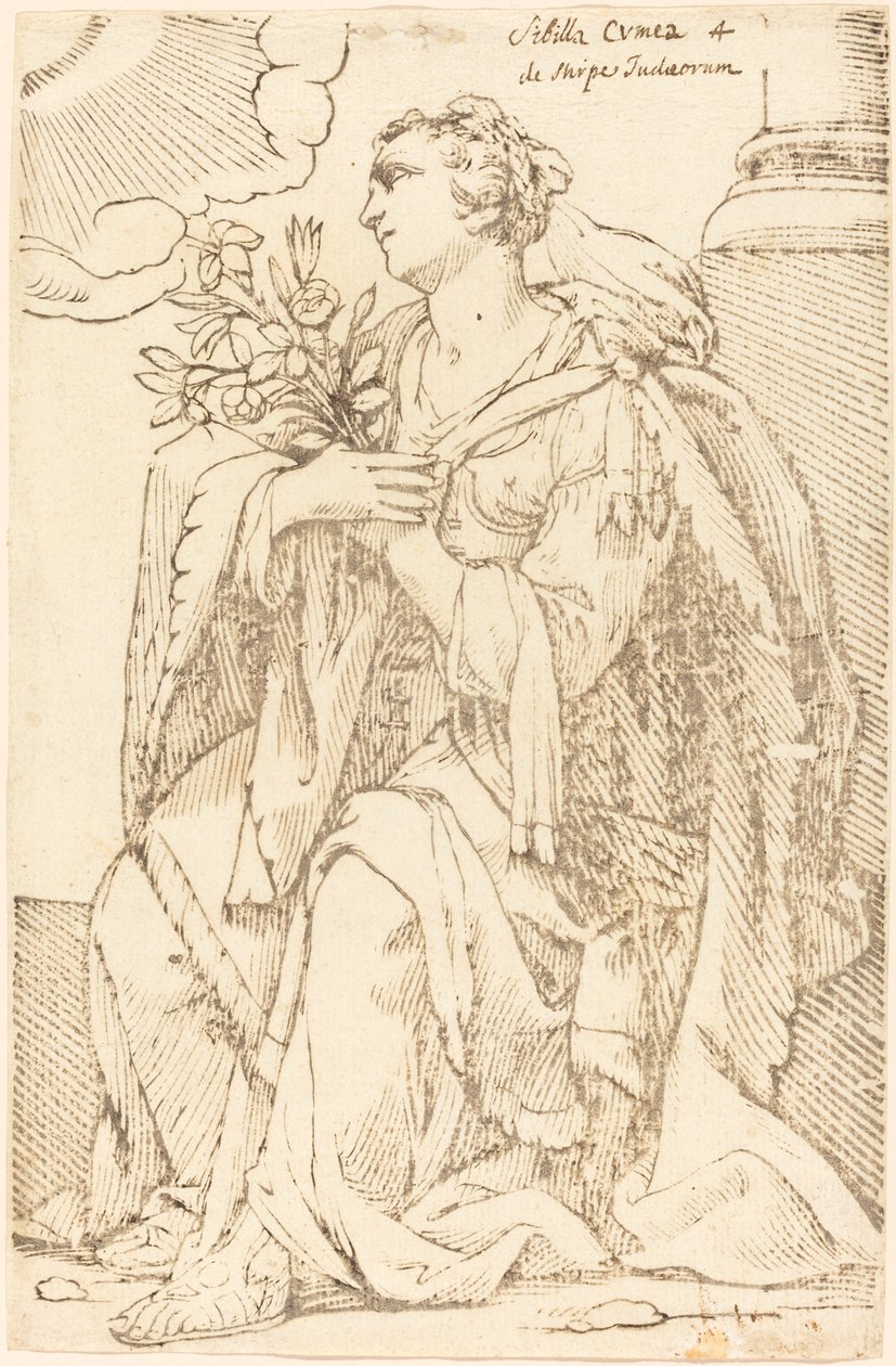 Sibylla Kimmerya by Jacques Stella