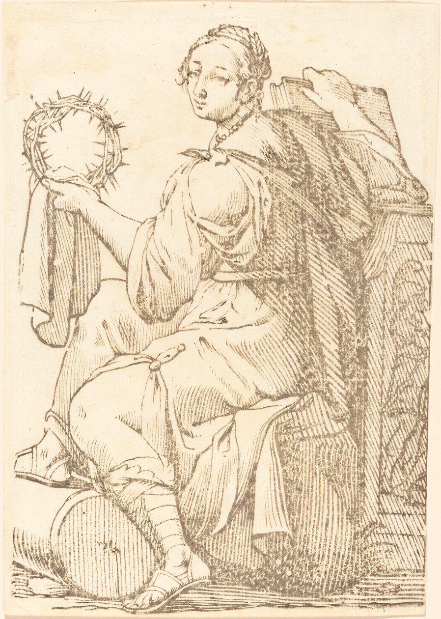Delphic Sibyl by Jacques Stella