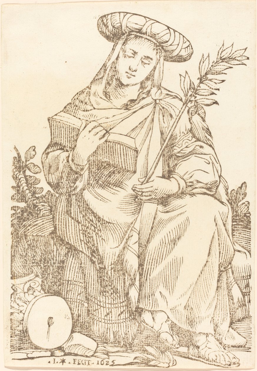 Libyalı Sibyl by Jacques Stella